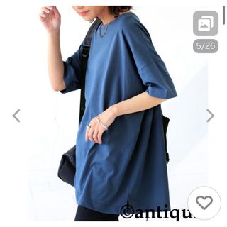 antiqua 接触冷感半袖Tシャツ