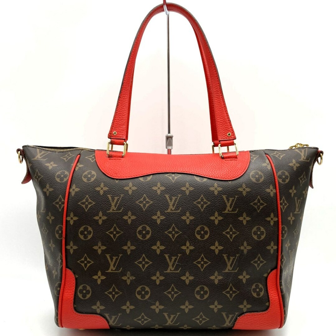 LOUIS VUITTON(ルイヴィトン)のルイ・ヴィトン M51193 エストレーラMM コクリコ トートバッグ ブラウン レッド モノグラム レディース LOUIS VUITTON【中古】 レディースのバッグ(トートバッグ)の商品写真