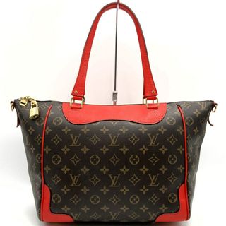 ルイヴィトン(LOUIS VUITTON)のルイ・ヴィトン M51193 エストレーラMM コクリコ トートバッグ ブラウン レッド モノグラム レディース LOUIS VUITTON【中古】(トートバッグ)