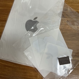 Apple - Apple computer クリアファイルとシールセット
