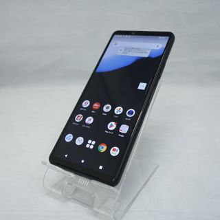 エクスペリア(Xperia)の[docomo版] Androidスマホ SONY Xperia (ソニー エクスペリア) 10 III ブラック SIMロックあり 利用制限〇 本体のみ SO-52B(スマートフォン本体)