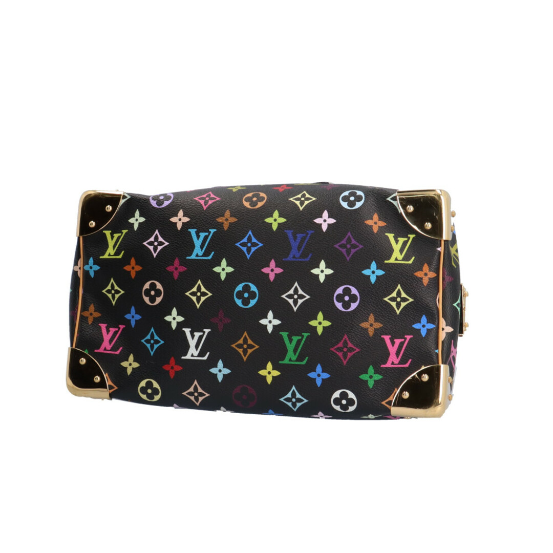 LOUIS VUITTON(ルイヴィトン)のルイヴィトン スピーディ30 モノグラムマルチカラー ハンドバッグ モノグラムマルチカラー M92642 ブラック レディース LOUIS VUITTON  中古 レディースのバッグ(ハンドバッグ)の商品写真