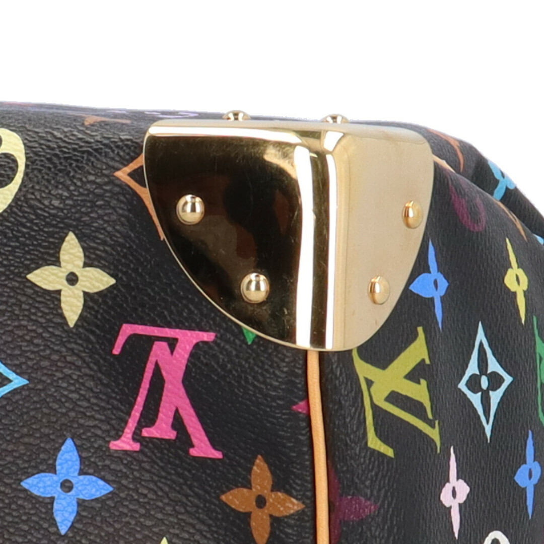 LOUIS VUITTON(ルイヴィトン)のルイヴィトン スピーディ30 モノグラムマルチカラー ハンドバッグ モノグラムマルチカラー M92642 ブラック レディース LOUIS VUITTON  中古 レディースのバッグ(ハンドバッグ)の商品写真