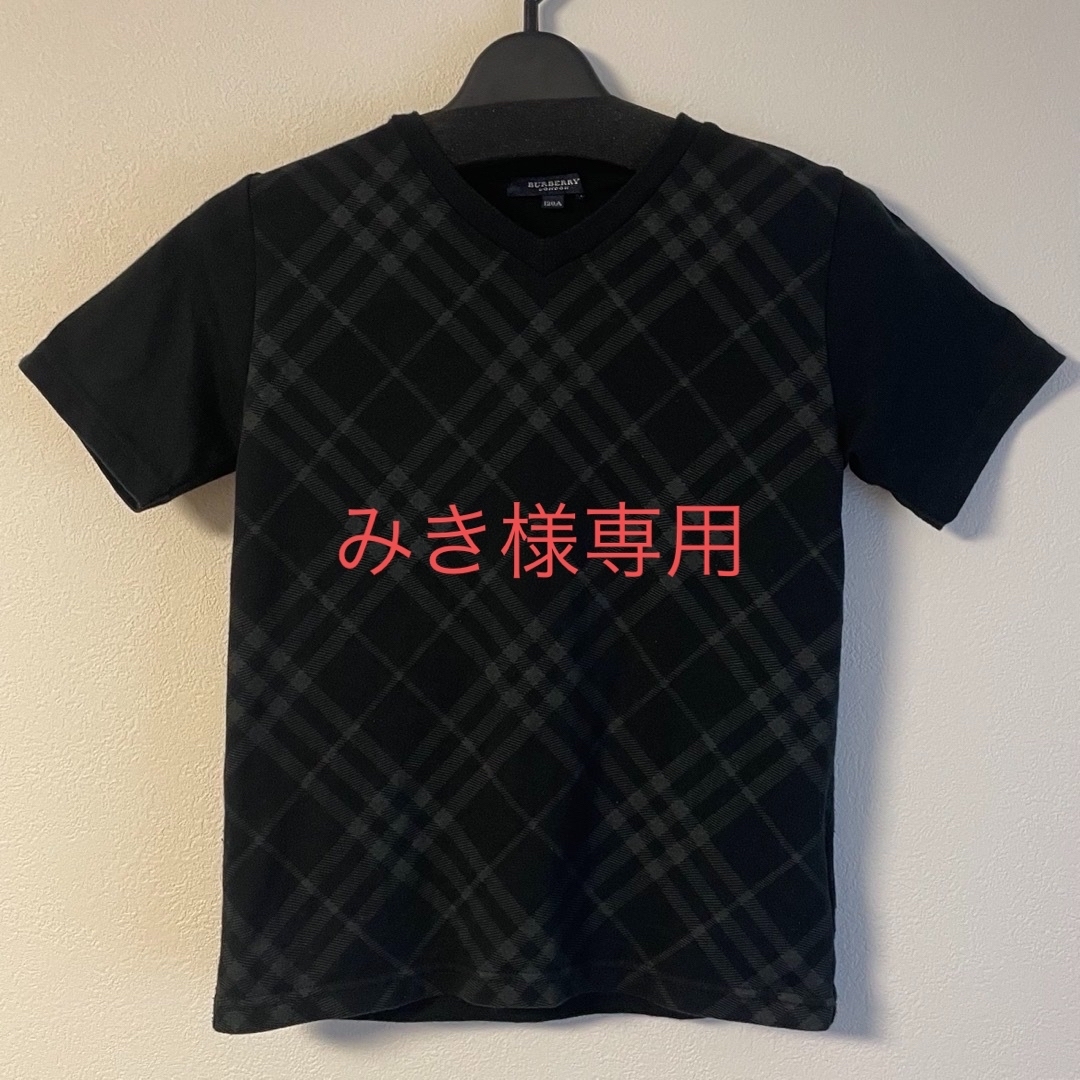 BURBERRY(バーバリー)のバーバリー　綿100%   半袖Tシャツ キッズ/ベビー/マタニティのキッズ服男の子用(90cm~)(Tシャツ/カットソー)の商品写真