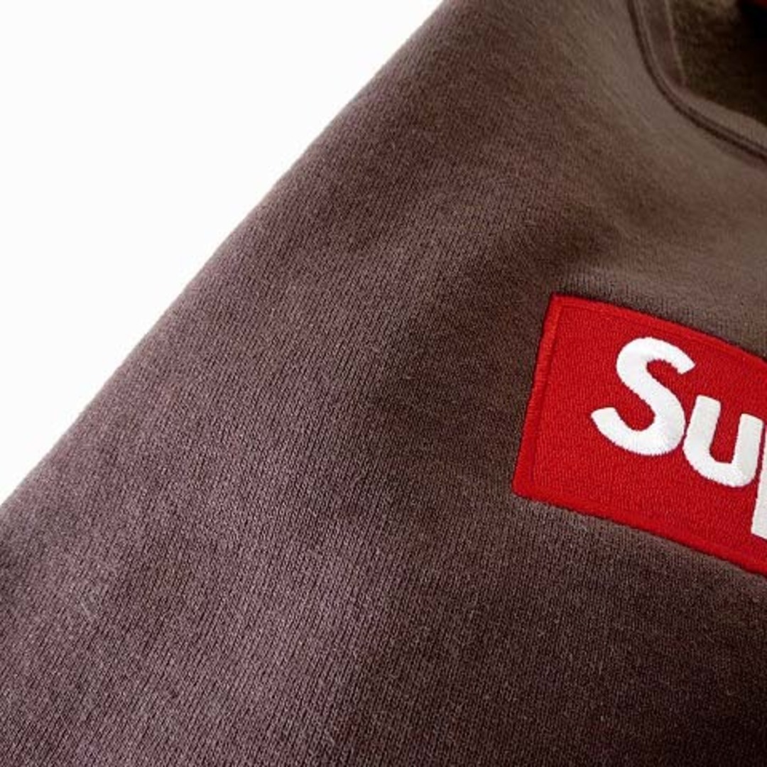 Supreme(シュプリーム)のシュプリーム 22AW ボックスロゴ スウエット トレーナー L 茶色 正規品 メンズのトップス(その他)の商品写真