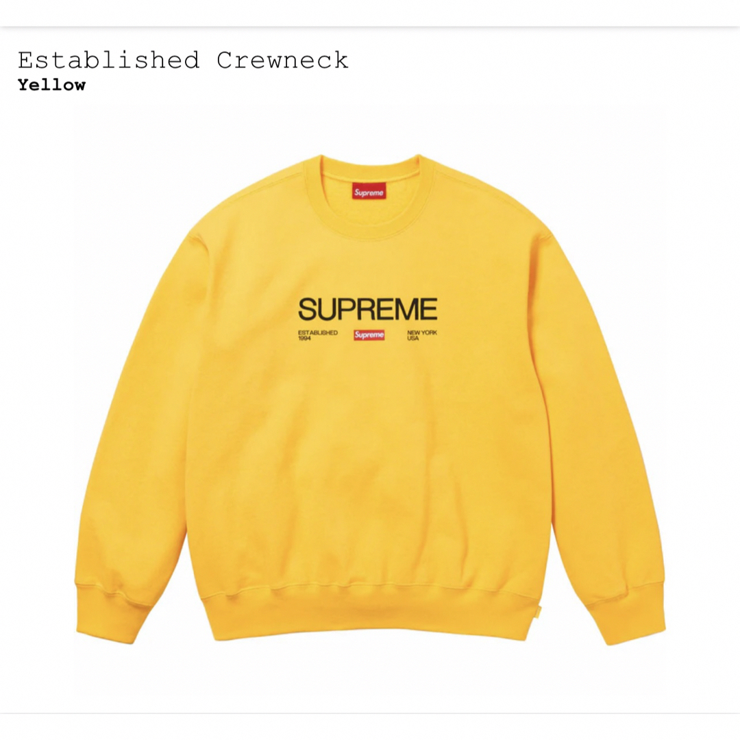 Supreme(シュプリーム)のsupreme クールネック　スウェット メンズのトップス(スウェット)の商品写真