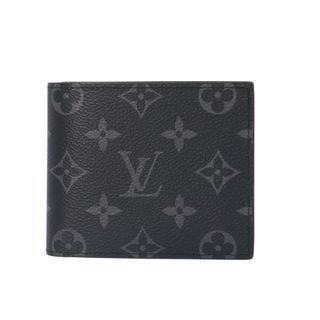 ルイヴィトン(LOUIS VUITTON)のルイヴィトン ポルトフォイユ・マルコNM エクリプス 二つ折り財布 モノグラムエクリプス M62545 メンズ LOUIS VUITTON  中古(折り財布)