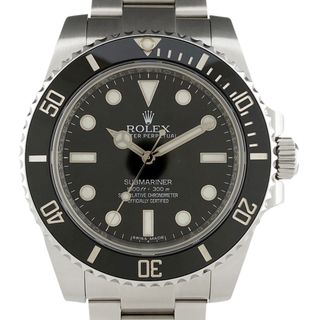 ロレックス(ROLEX)のロレックス サブマリーナ ノンデイト 114060 自動巻き メンズ 【中古】(腕時計(アナログ))