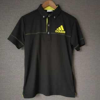 アディダス(adidas)のアディダスゴルフ　ポロシャツ　黒　adidas golf　半袖シャツ　ゴルフ(ウエア)