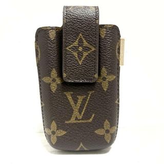 ルイヴィトン(LOUIS VUITTON)のLOUIS VUITTON(ルイヴィトン) 携帯電話ケース モノグラム エテュイテレフォンインターナショナルPM M63064 - モノグラム･キャンバス(モバイルケース/カバー)