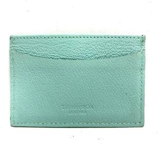 ティファニー(Tiffany & Co.)のTIFFANY&Co.(ティファニー) カードケース 1837 ティファニーブルー レザー(名刺入れ/定期入れ)