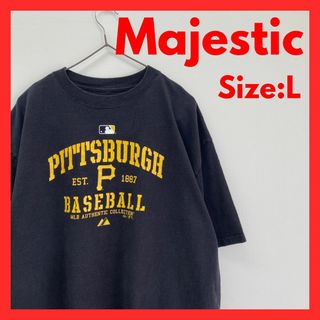 Majestic - 【美品】90’s 古着　マジェスティック　Tシャツ　パイレーツ　メンズ　L