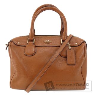 コーチ(COACH)のCOACH F36677 ロゴ 2WAY ハンドバッグ レザー レディース(ハンドバッグ)