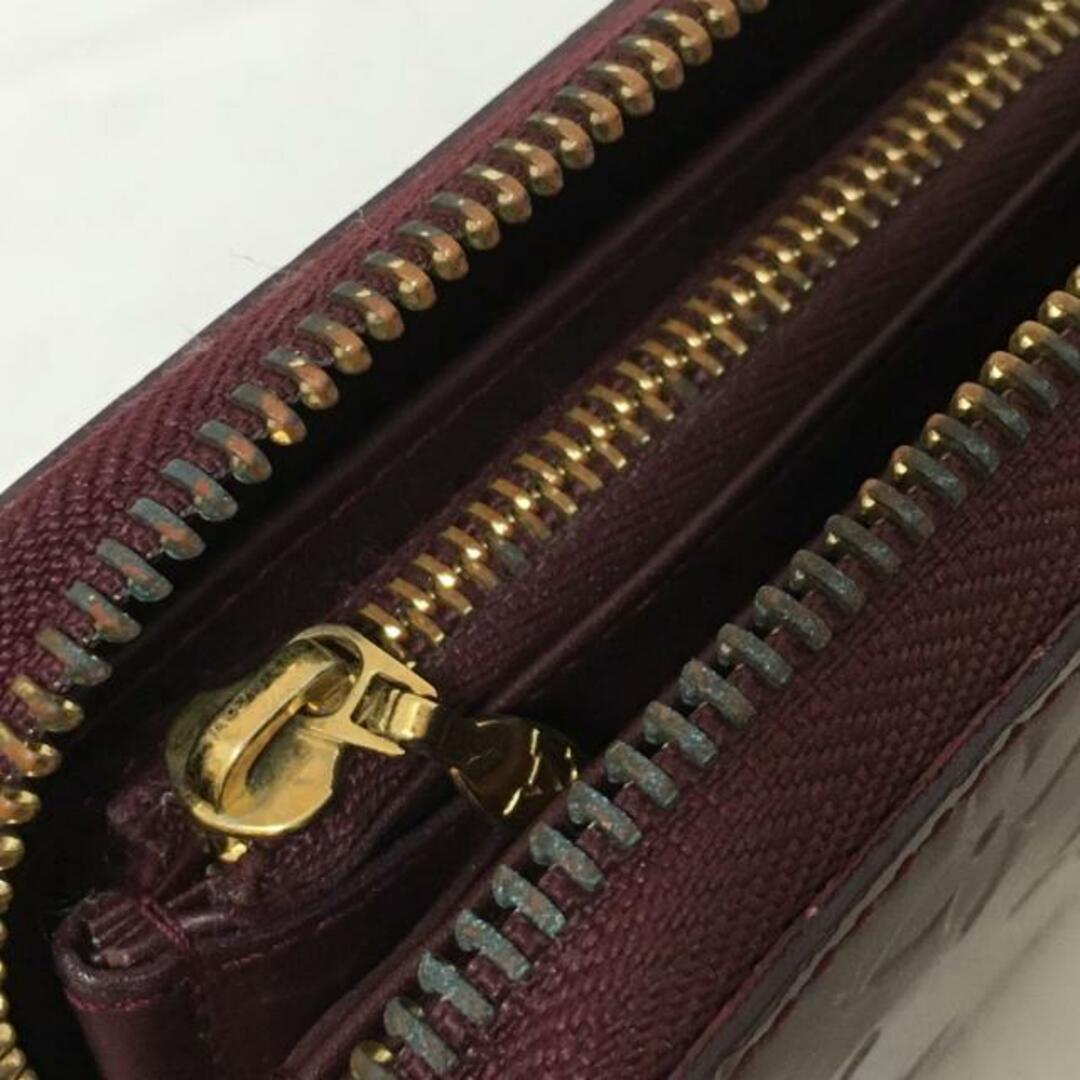 LOUIS VUITTON(ルイヴィトン)のLOUIS VUITTON(ルイヴィトン) 長財布 モノグラムヴェルニ ジッピーウォレット M91536 ルージュフォーヴィスト パテントレザー（モノグラムの型押し） レディースのファッション小物(財布)の商品写真