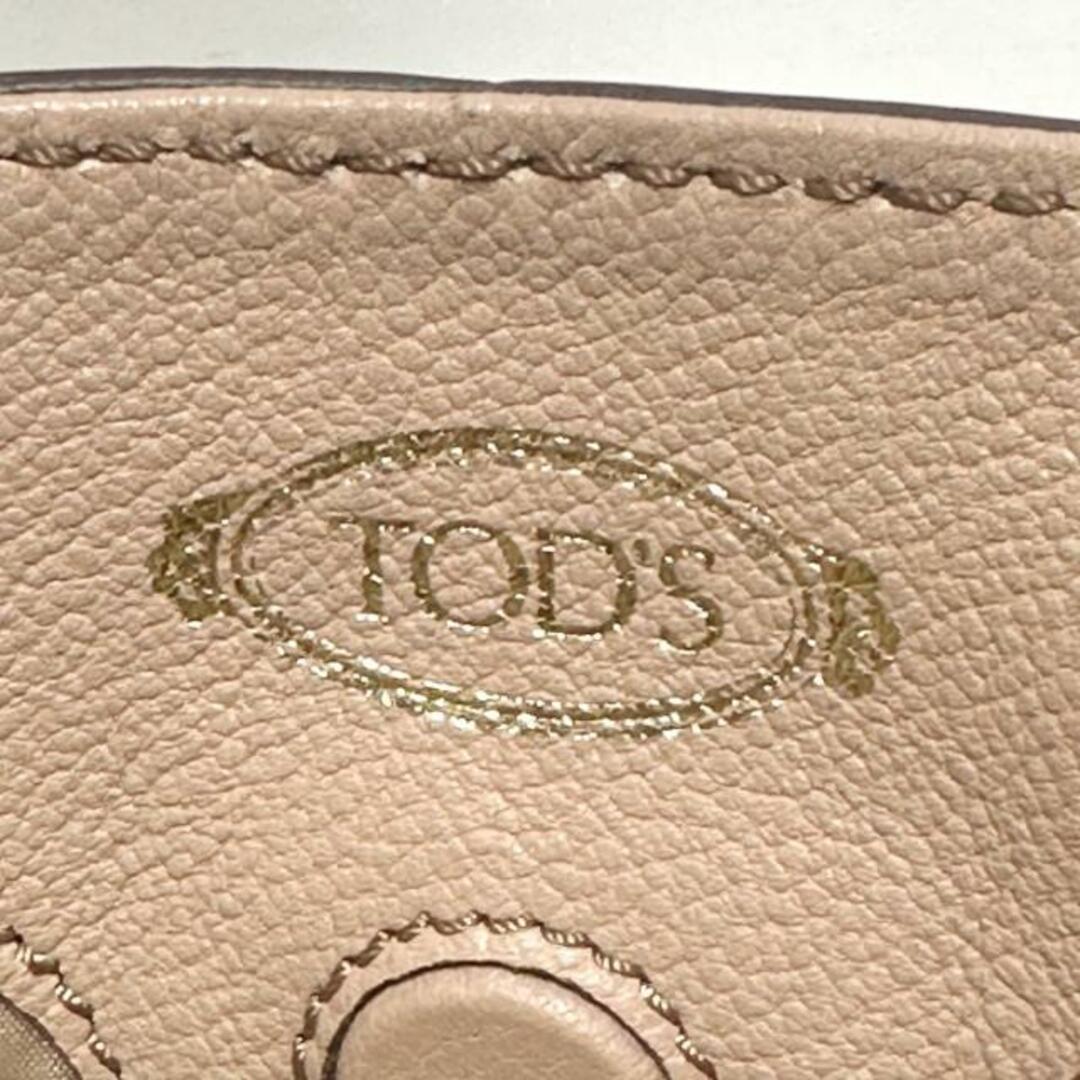 TOD'S(トッズ)のTOD'S(トッズ) トートバッグ D-ボウ ピンクベージュ レザー レディースのバッグ(トートバッグ)の商品写真