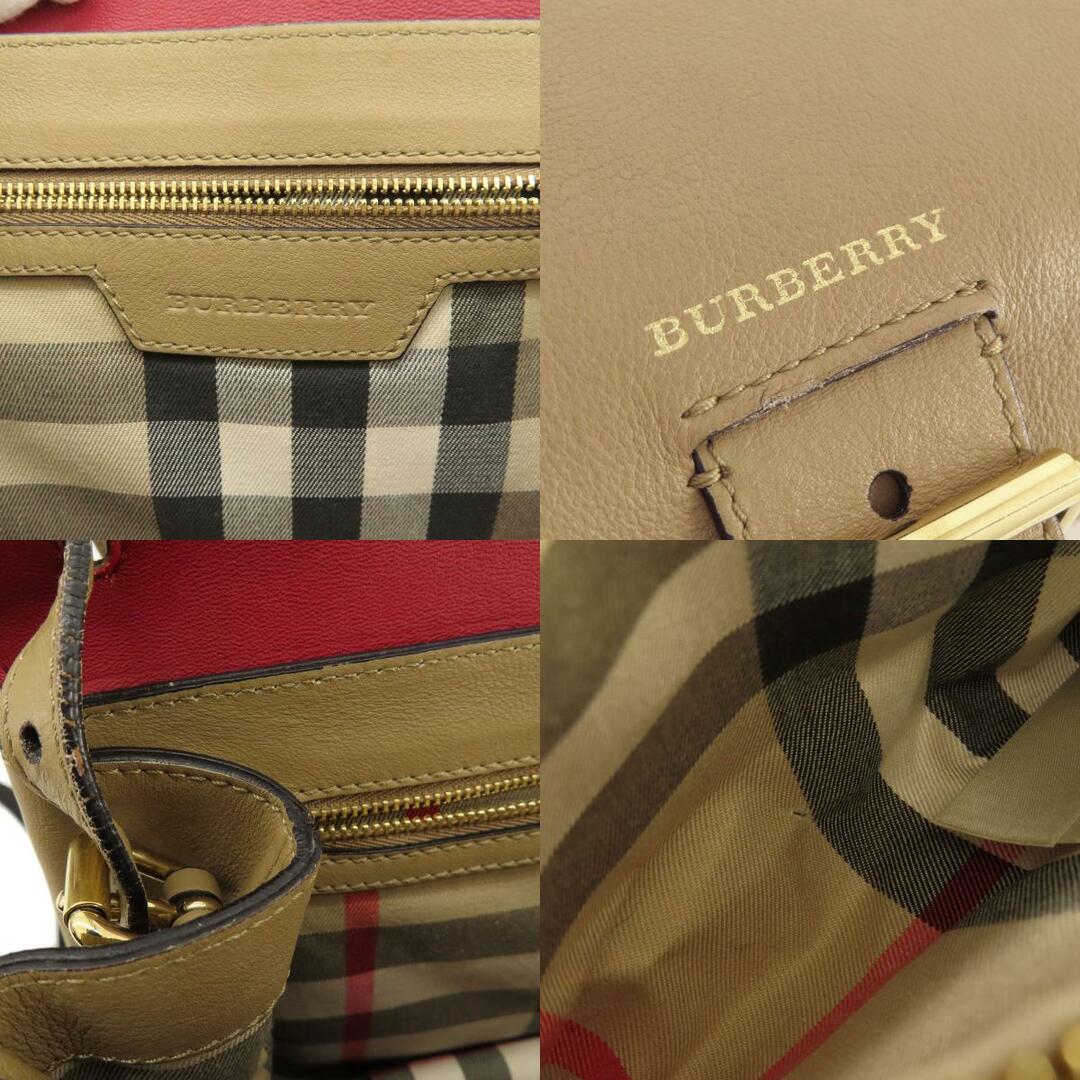 BURBERRY(バーバリー)のBURBERRY シンプルデザイン ショルダーバッグ レザー レディース レディースのバッグ(ショルダーバッグ)の商品写真