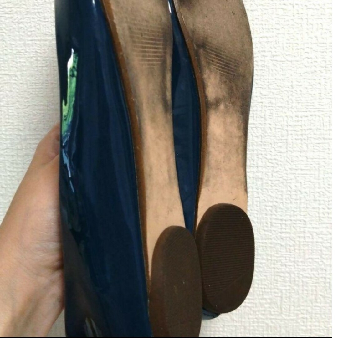 美品❤フラットシューズ❤パンプス❤軽量❤クッション❤リボン レディースの靴/シューズ(ハイヒール/パンプス)の商品写真