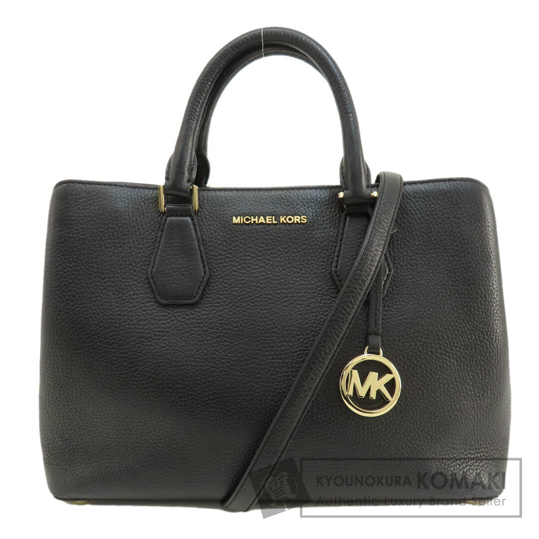 Michael Kors(マイケルコース)のMichael Kors ロゴ金具 2WAY トートバッグ レザー レディース レディースのバッグ(トートバッグ)の商品写真