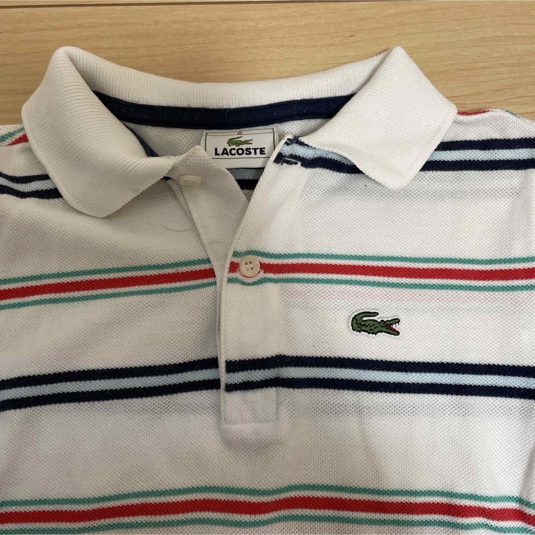 LACOSTE(ラコステ)のラコステポロシャツ キッズ/ベビー/マタニティのキッズ服男の子用(90cm~)(Tシャツ/カットソー)の商品写真