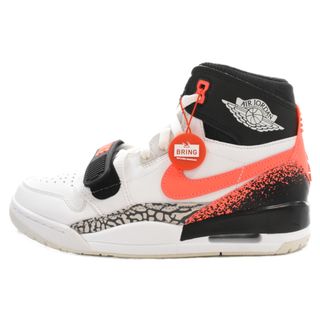 ナイキ(NIKE)のNIKE ナイキ JORDAN LEGACY 312 HOT LAVA-BLACK-ZEN GREY AQ4160-108 ジョーダンレガシー312 ホットラヴァー ハイカットスニーカー ホワイト US8.5/26.5cm(スニーカー)