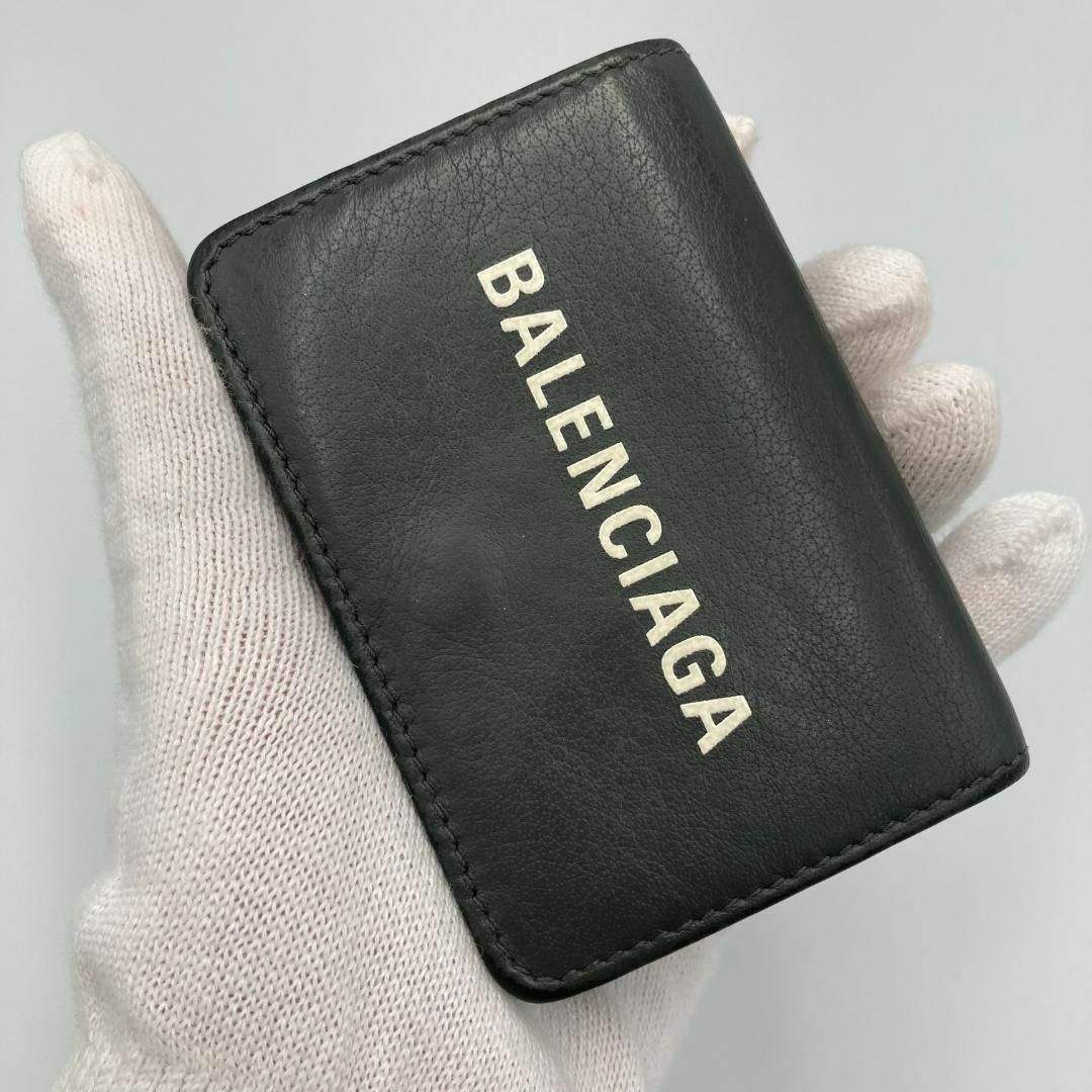 Balenciaga(バレンシアガ)のBALENCIAGA三つ折り財布 エブリディ ミニウォレット グレー レディースのファッション小物(財布)の商品写真