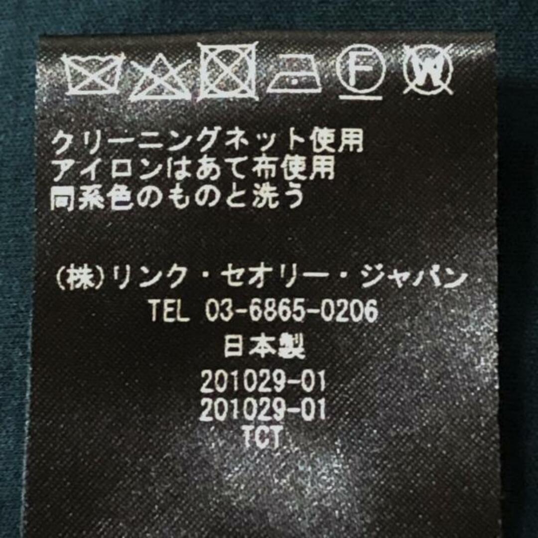 theory(セオリー)のtheory(セオリー) ワンピース サイズ2 S レディース - ダークグリーン ノースリーブ/ひざ丈/レース レディースのワンピース(その他)の商品写真