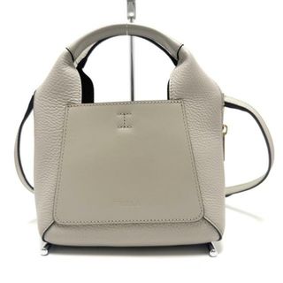 フルラ(Furla)のFURLA(フルラ) トートバッグ美品  ジルダ グレー ミニバッグ レザー(トートバッグ)