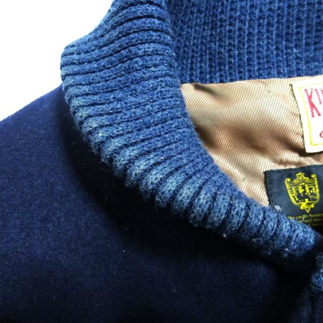 WOOLRICH(ウールリッチ) ブルゾン サイズ36 S レディース美品 - ダークネイビー×ブルーグレー 長袖/春/秋 WOOLRICH(ウールリッチ) ブルゾン サイズ36 S レディース美品 - ダークネイビー×ブルーグレー 長袖/春/秋