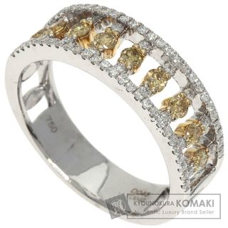 SELECT JEWELRY イエローダイヤモンド メレダイヤ リング・指輪 K18WG K18YG レディース(リング(指輪))