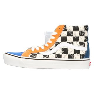 ヴァンズ(VANS)のVANS ヴァンズ ×A BATHING APE Sk8-Hi 38 Dx ×アベイシングエイプ スケートハイ ハイカットスニーカー マルチカラー US9.5/27.5cm VN0A38GF7BM(スニーカー)