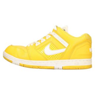 シュプリーム(Supreme)のSUPREME シュプリーム NIKE SB Air Force 2 Varsity Maize エスビー エアフォース2 バーシティ メイズ ローカットスニーカー シューズ イエローUS9/27cm AA0871-717(スニーカー)