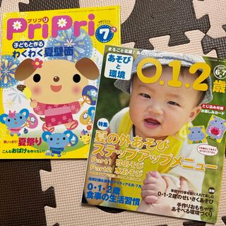 保育雑誌   あそびと環境＆プリプリ2冊セット(絵本/児童書)