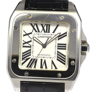 カルティエ(Cartier)のカルティエ CARTIER W20073X8 サントス100 LM 自動巻き メンズ _810111(腕時計(アナログ))