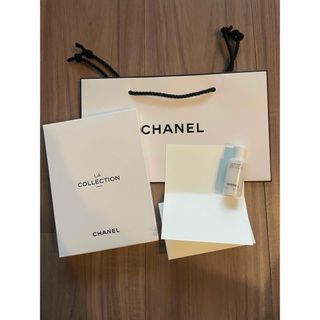 シャネル(CHANEL)のCHANEL 付箋ペンシルセット　ミニローション　メッセージカード　ショッパー(ノベルティグッズ)