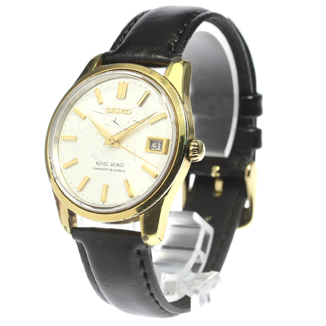 SEIKO(セイコー)のセイコー SEIKO 4402-8000 キングセイコー デイト cal.4402A 手巻き メンズ _808217 メンズの時計(腕時計(アナログ))の商品写真
