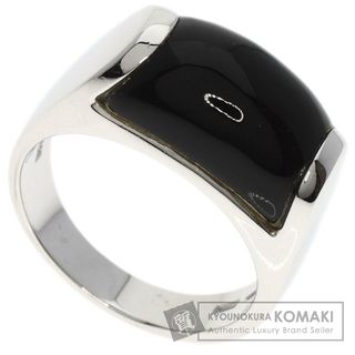 ブルガリ(BVLGARI)のBVLGARI トロンケット オニキス リング・指輪 K18WG レディース(リング(指輪))