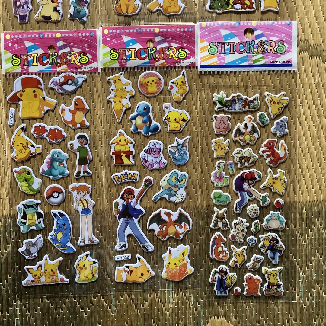 ポケモンシール6枚 エンタメ/ホビーのおもちゃ/ぬいぐるみ(その他)の商品写真