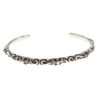 クロムハーツ(Chrome Hearts)のCHROME HEARTS クロムハーツ BANGLE SBT/SBTバンド シルバーブレスレット バングル シルバー(バングル/リストバンド)