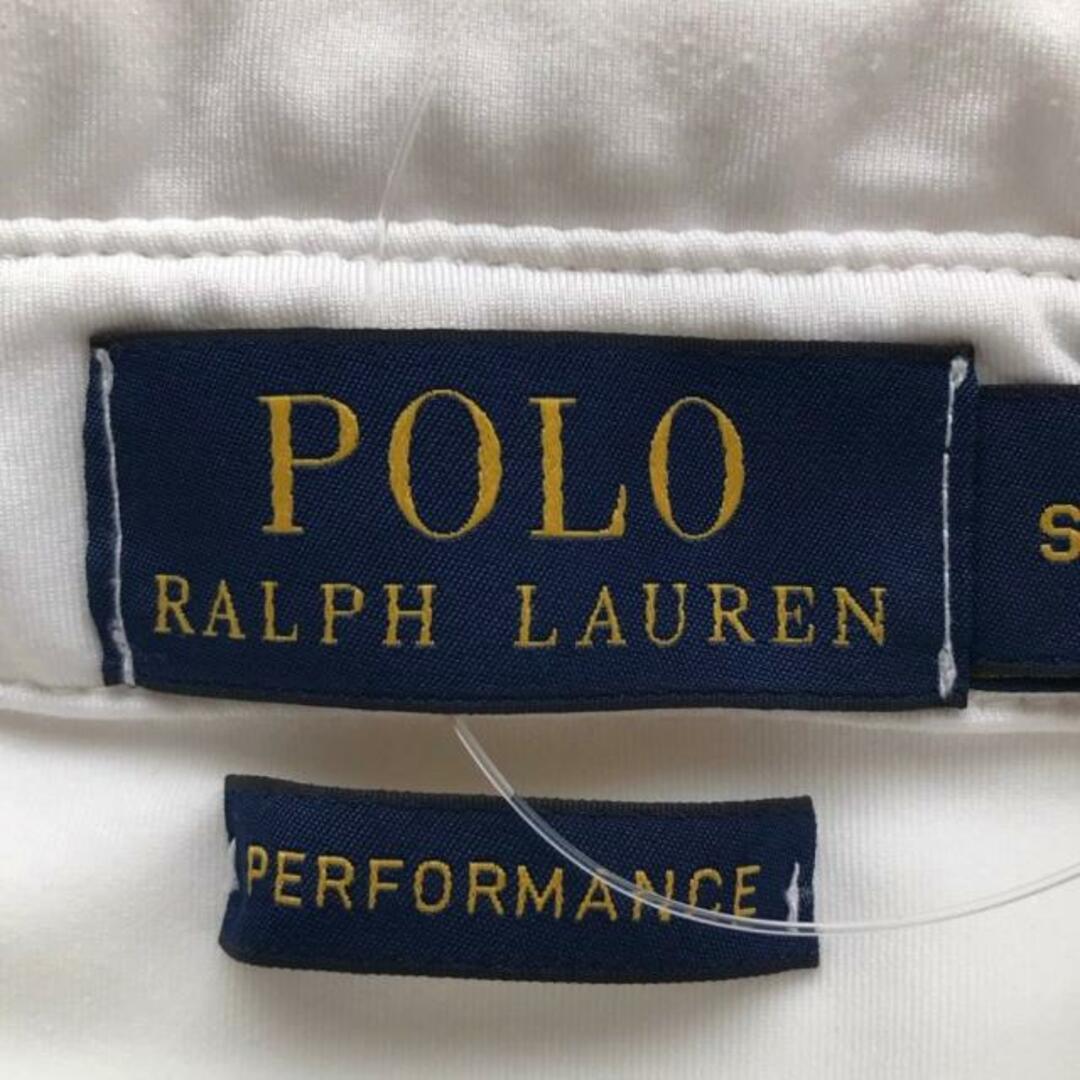 POLO RALPH LAUREN(ポロラルフローレン)のPOLObyRalphLauren(ポロラルフローレン) 半袖ポロシャツ サイズS メンズ美品  - 白 メンズのトップス(ポロシャツ)の商品写真