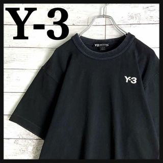 ワイスリー(Y-3)の9242【人気デザイン】Y-3☆ワンポイント刺繍ロゴ定番カラーtシャツ　美品(Tシャツ/カットソー(半袖/袖なし))