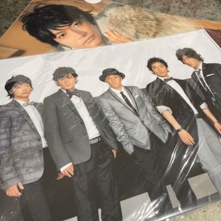 スマップ(SMAP)のSMAP A4クリアファイル　モダスマ　集合＆香取慎吾　2枚セット(アイドルグッズ)