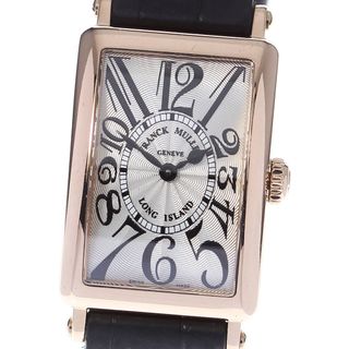 フランクミュラー(FRANCK MULLER)のフランクミュラー FRANCK MULLER 902QZ ロングアイランド K18PG クォーツ レディース 箱・保証書付き_811132(腕時計)