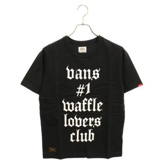 ダブルタップス(W)taps)のWTAPS ダブルタップス 16SS×VANS DESIGN VOLT TEE×バンズ デザイン ボルト プリントロゴ半袖Tシャツ ブラック/ホワイト(Tシャツ/カットソー(半袖/袖なし))