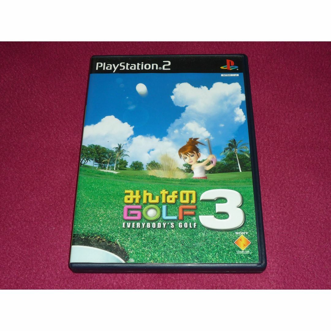 PlayStation2(プレイステーション2)のみんなのGOLF3 PS2 エンタメ/ホビーのゲームソフト/ゲーム機本体(家庭用ゲームソフト)の商品写真