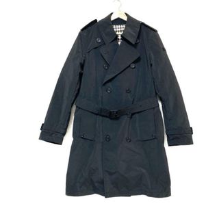 アクアスキュータム(AQUA SCUTUM)のAquascutum(アクアスキュータム) トレンチコート サイズ無し メンズ - 黒 長袖/冬/TATRASコラボ(トレンチコート)