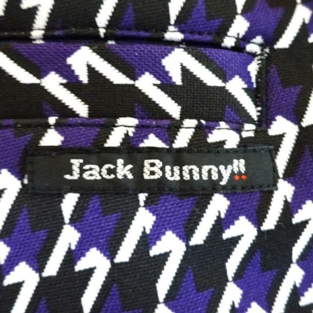 JackBunny!!(ジャックバニー) パンツ サイズ6 メンズ美品  - 黒×パープル×白 フルレングス メンズのパンツ(その他)の商品写真