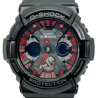 カシオ(CASIO)のCASIO(カシオ) 腕時計 G-SHOCK GA-200SH メンズ アナデジ 黒×レッド(その他)