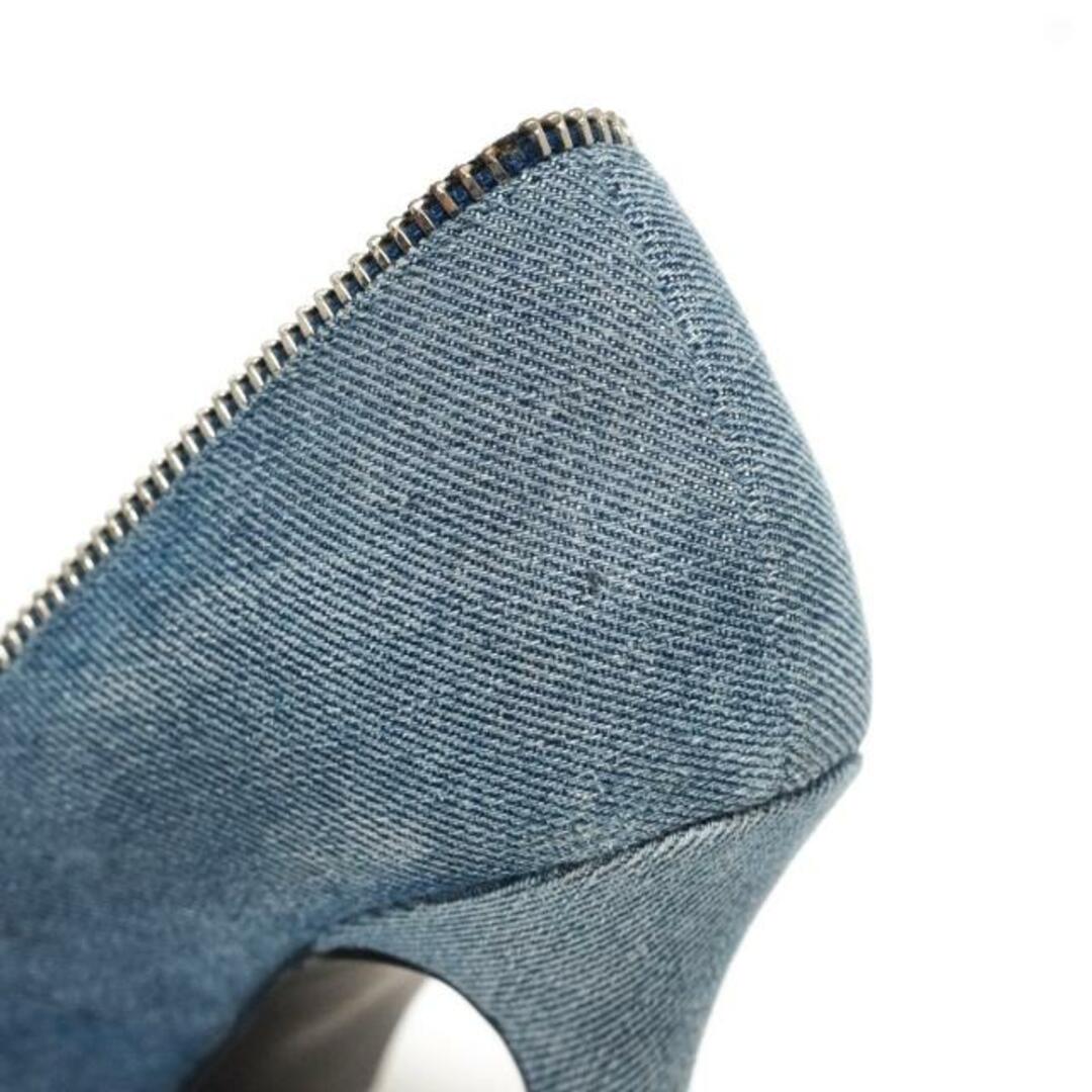 DIESEL(ディーゼル)のDIESEL(ディーゼル) パンプス 35 レディース - ブルー アウトソール張替済 デニム レディースの靴/シューズ(ハイヒール/パンプス)の商品写真