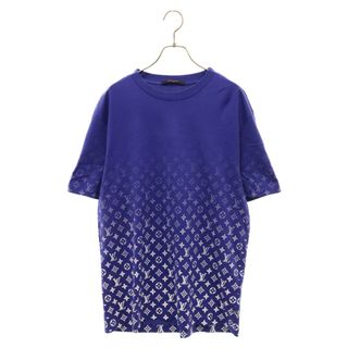 LOUIS VUITTON ルイヴィトン 22AW モノグラム グラディエント 半袖Tシャツ カットソー ブルー RM222Q NPG HKY46W