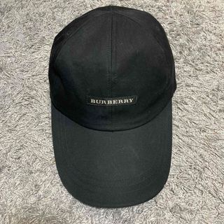 BURBERRY - 美品　バーバリー　ゴルフ　キャップ　黒